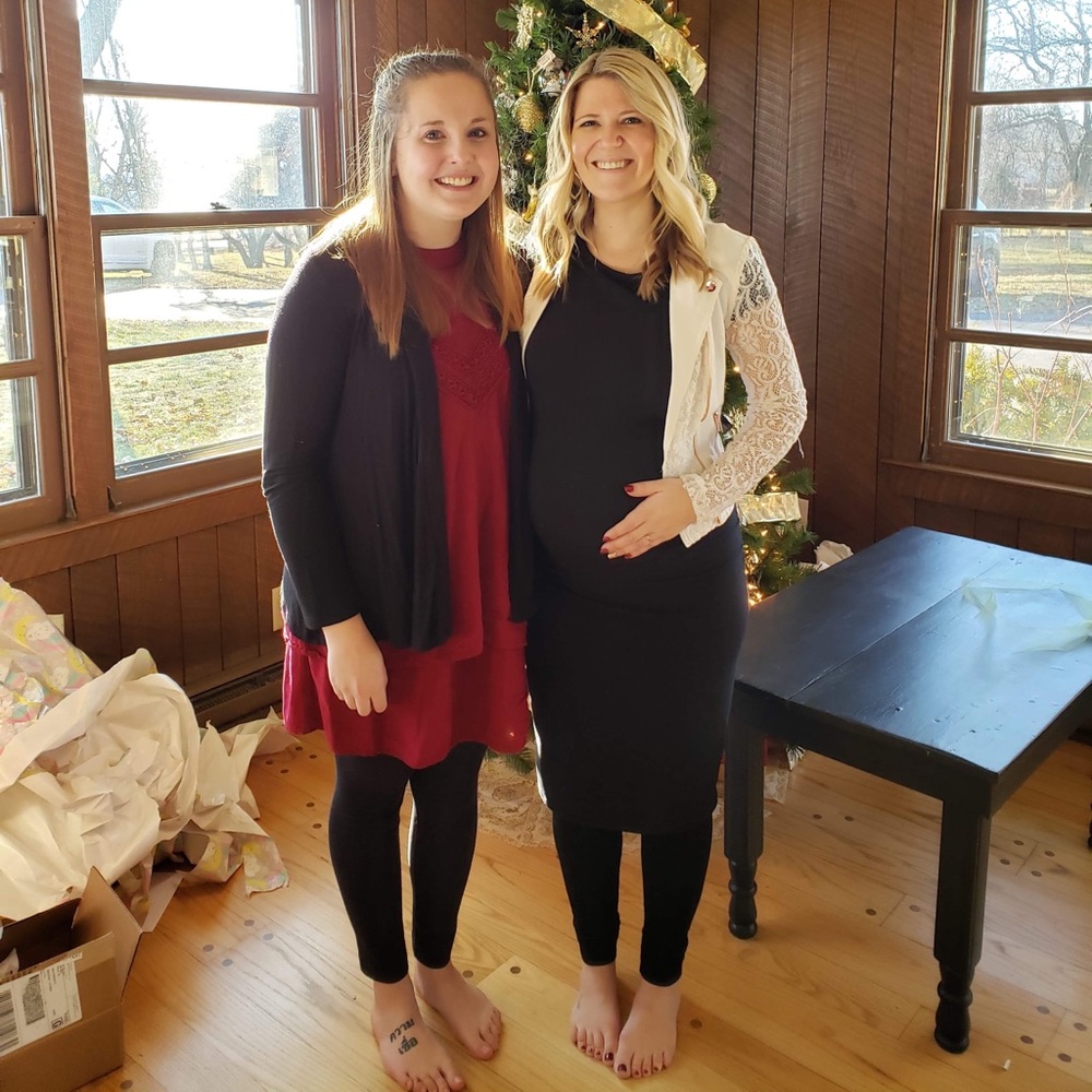 3 for $25 Sale! 🧜🏼‍♀️ Maternity dress - black - Picture 2 of 6